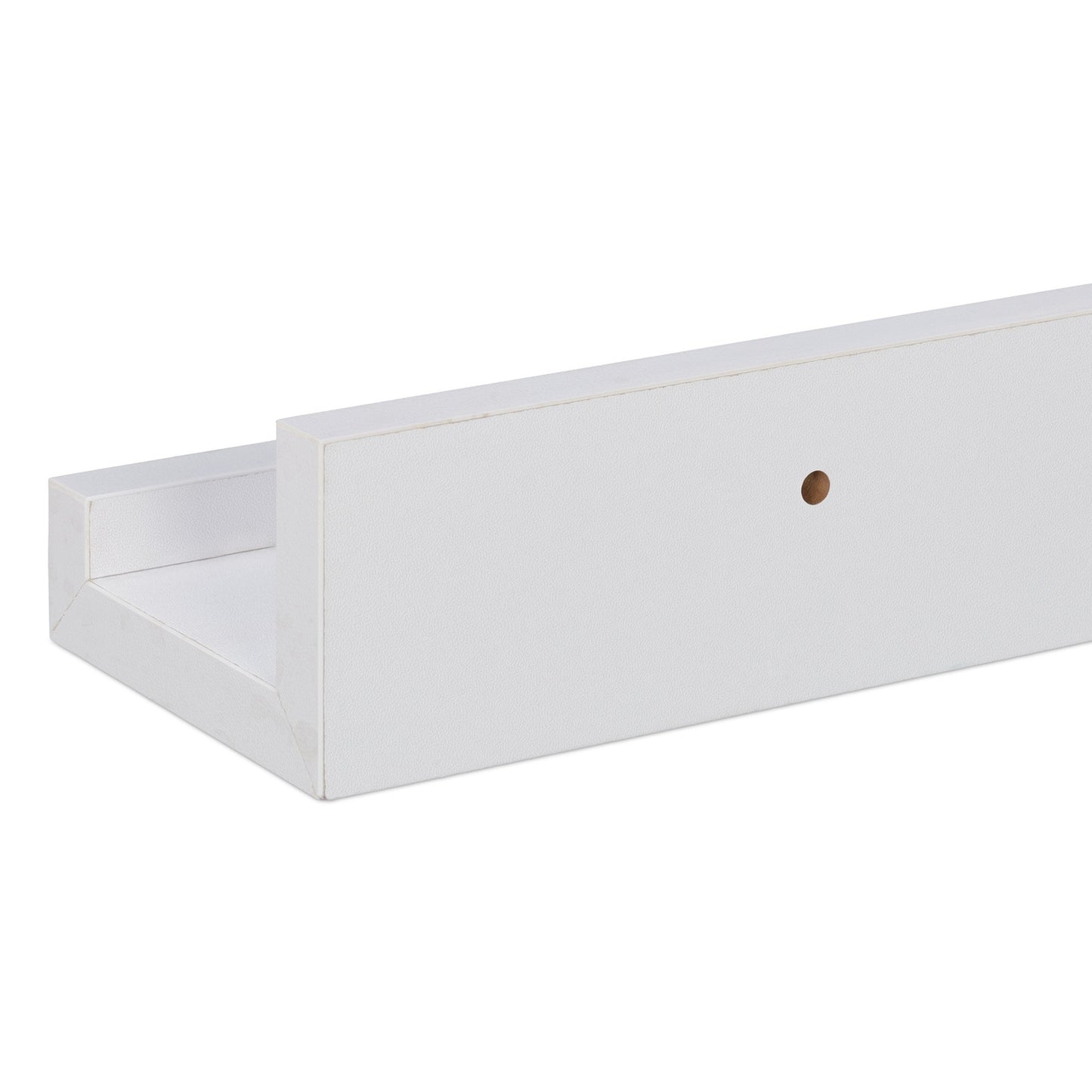 Simple Floating Shelf in White