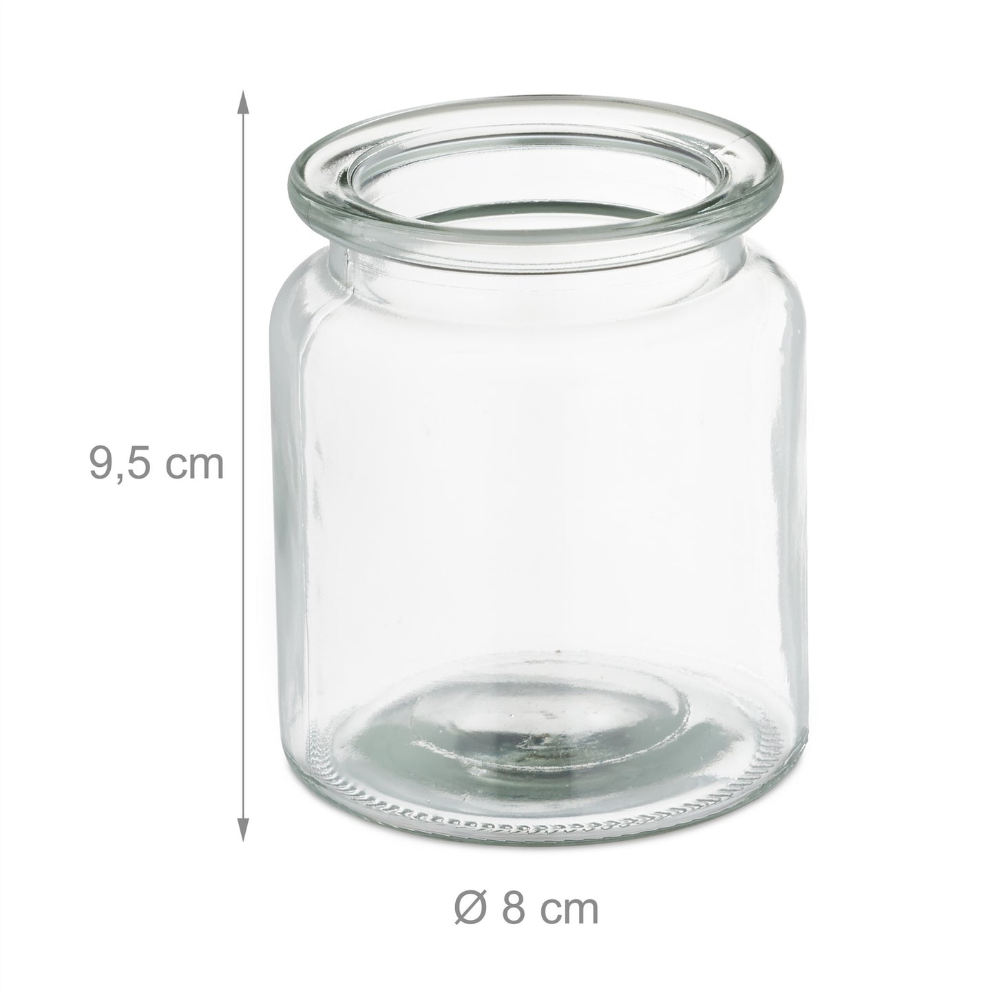 Simple Tealight Candle Holders, Set of 12