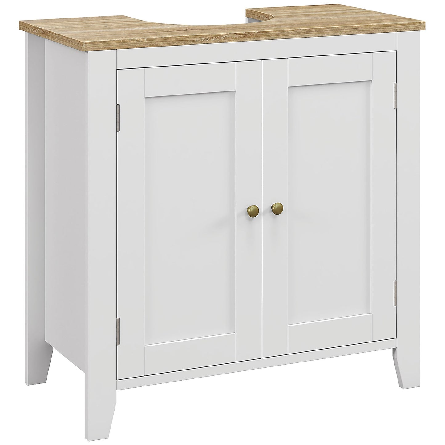 Bathroom sink Base cabinet, adjustable shelf, 60x30x60 cm