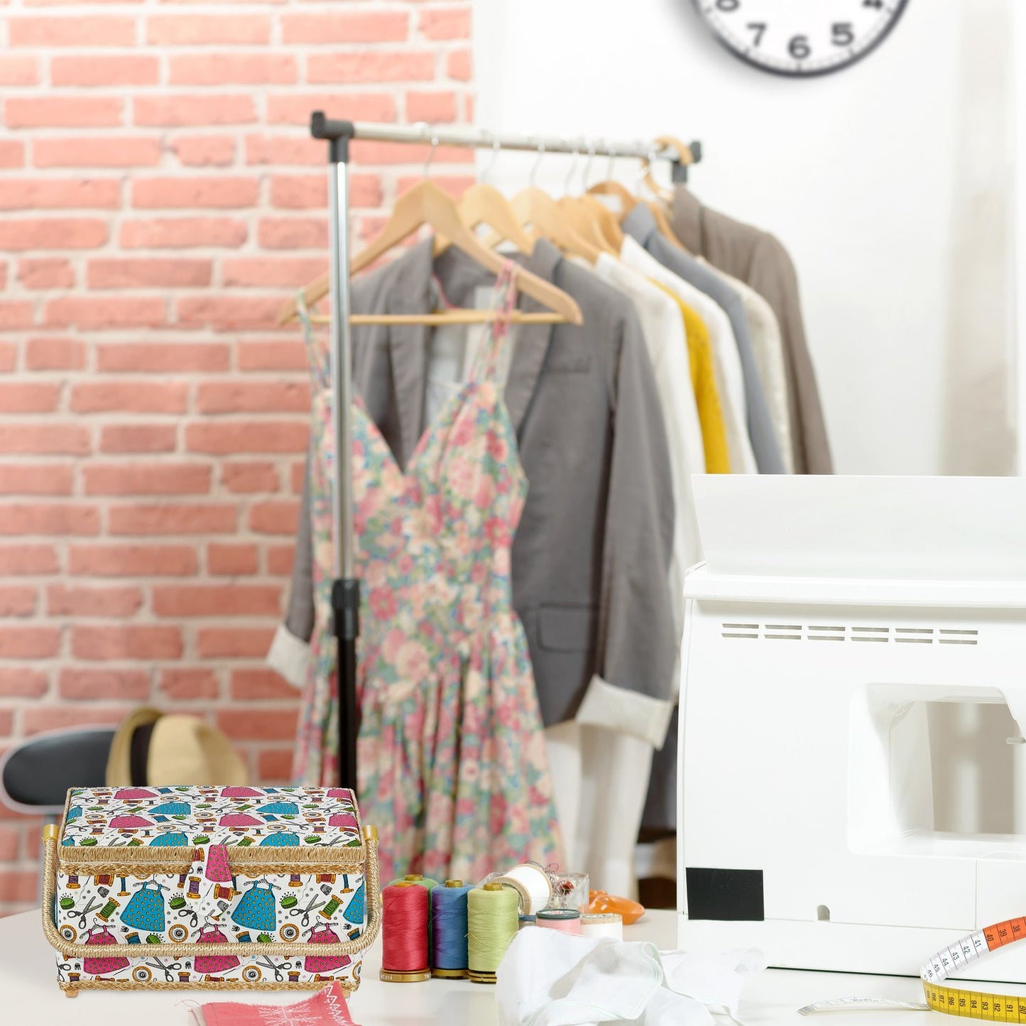 Sister box for fabric without content