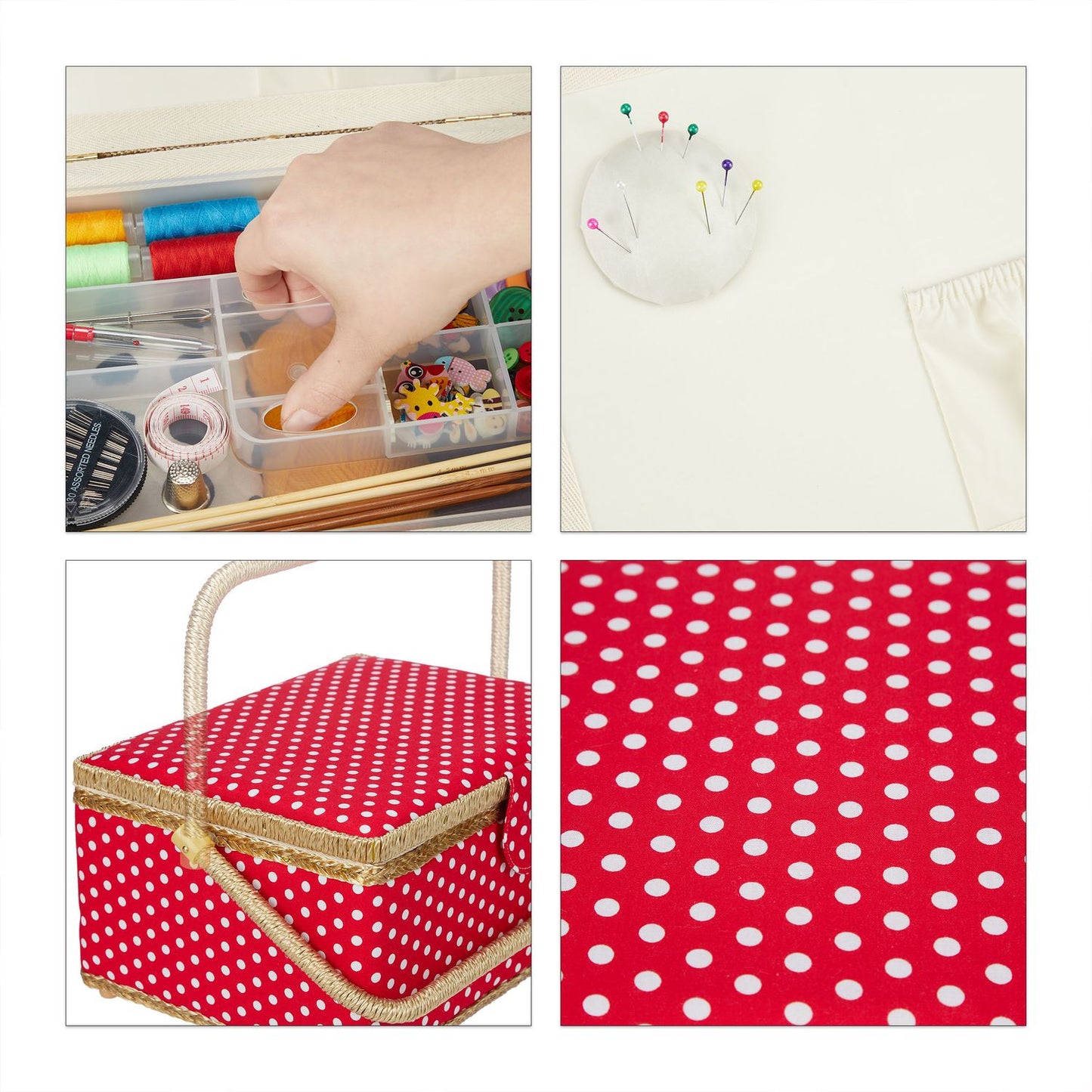 Sister box for fabric without content