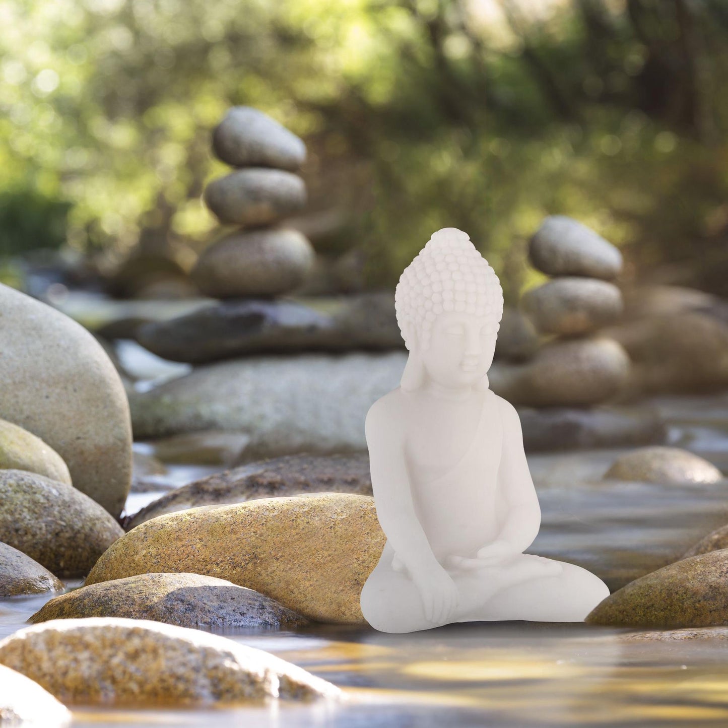 Sitting Buddha Figurine 17 cm