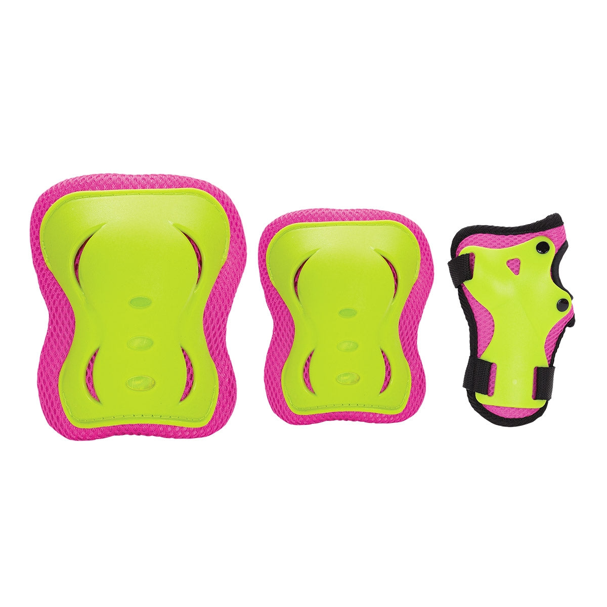 Size XL Pink-Lime Protectors Set – H320
