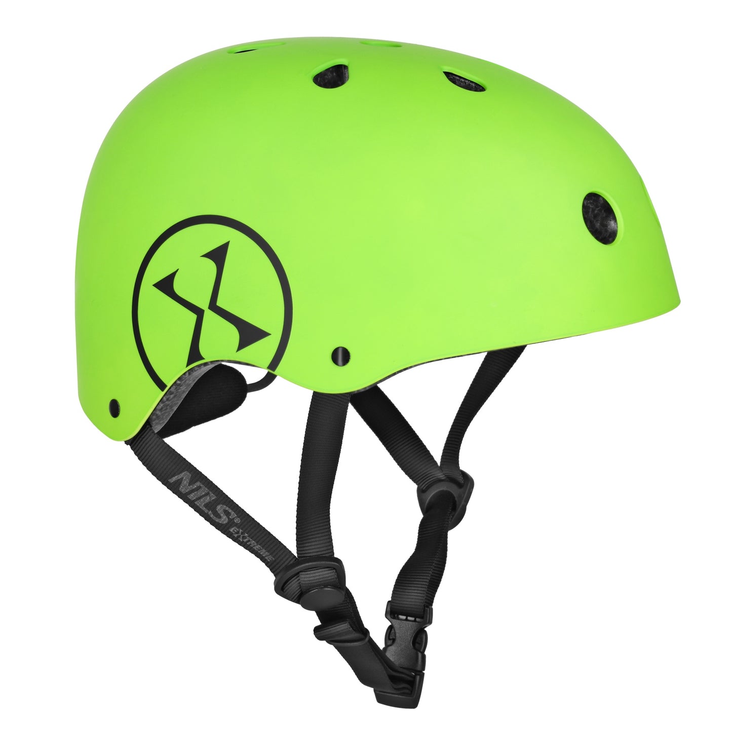 Skate Helmet, Adjustable Dial, Green M 55–58 cm