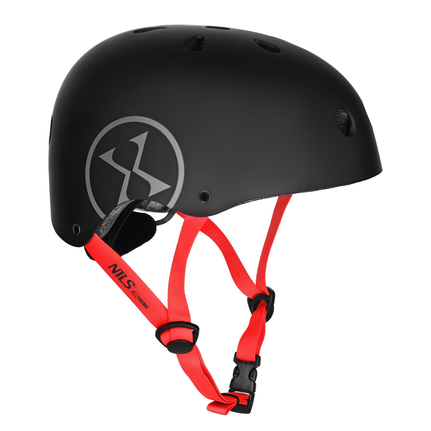 Skate Helmet, Black, Size S 52–56 cm, Dial Fit