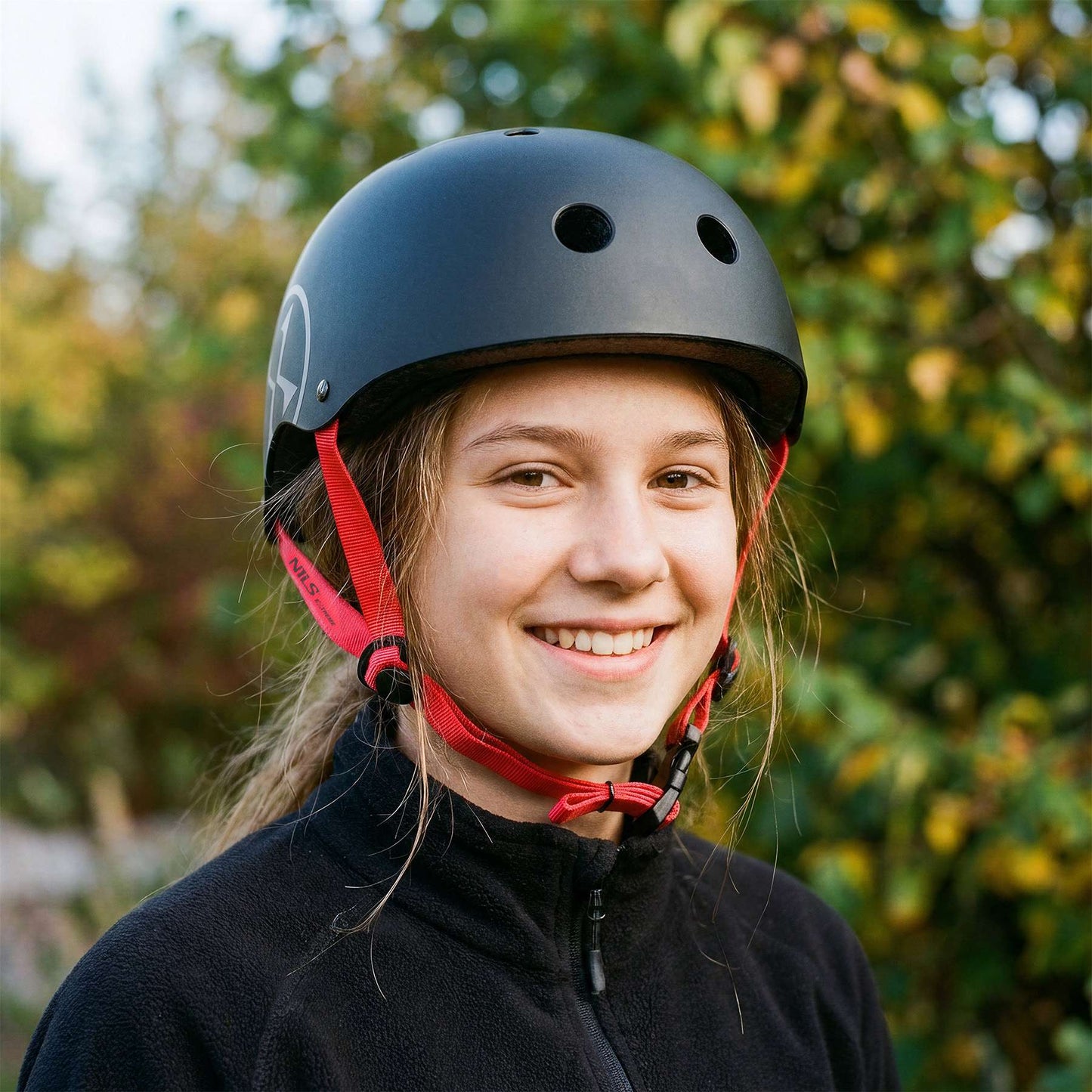 Skate Helmet, Black, Size S 52–56 cm, Dial Fit