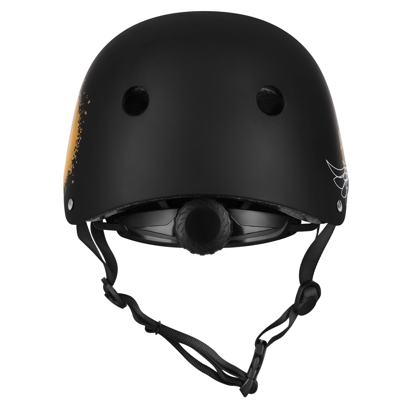 Skate Helmet, Gold, XS 48–52 cm, Dial Fit