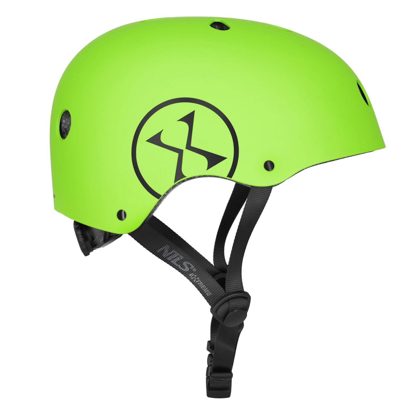 Skate Helmet, Green, Size S 52–56 cm, Dial Fit