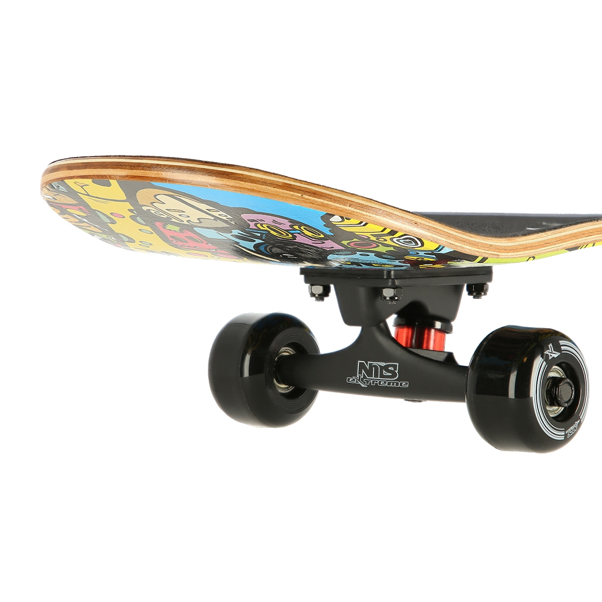 Skateboard, 2 Wheels, Colorful Design