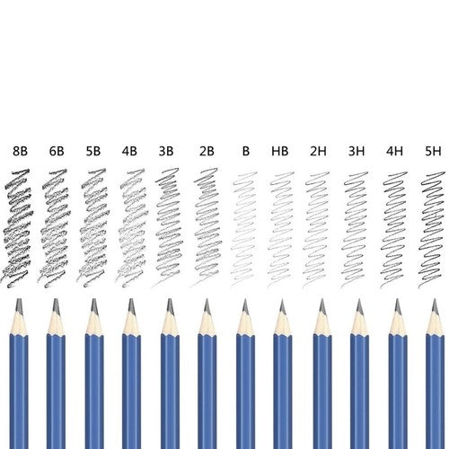Sketching set 74 pcs. Maaleo 19178