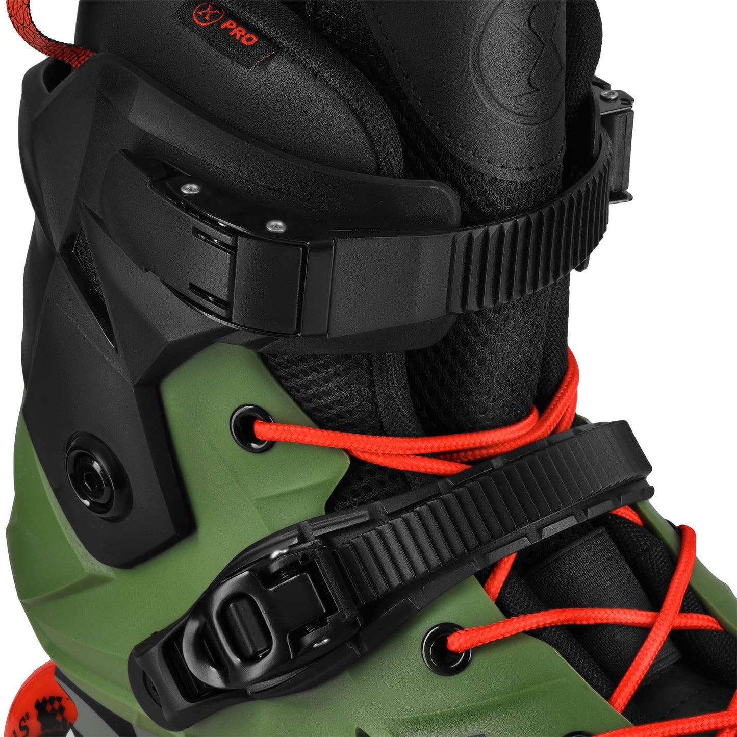 Slalom Inline Skates, 80mm Wheels, Green Size 44