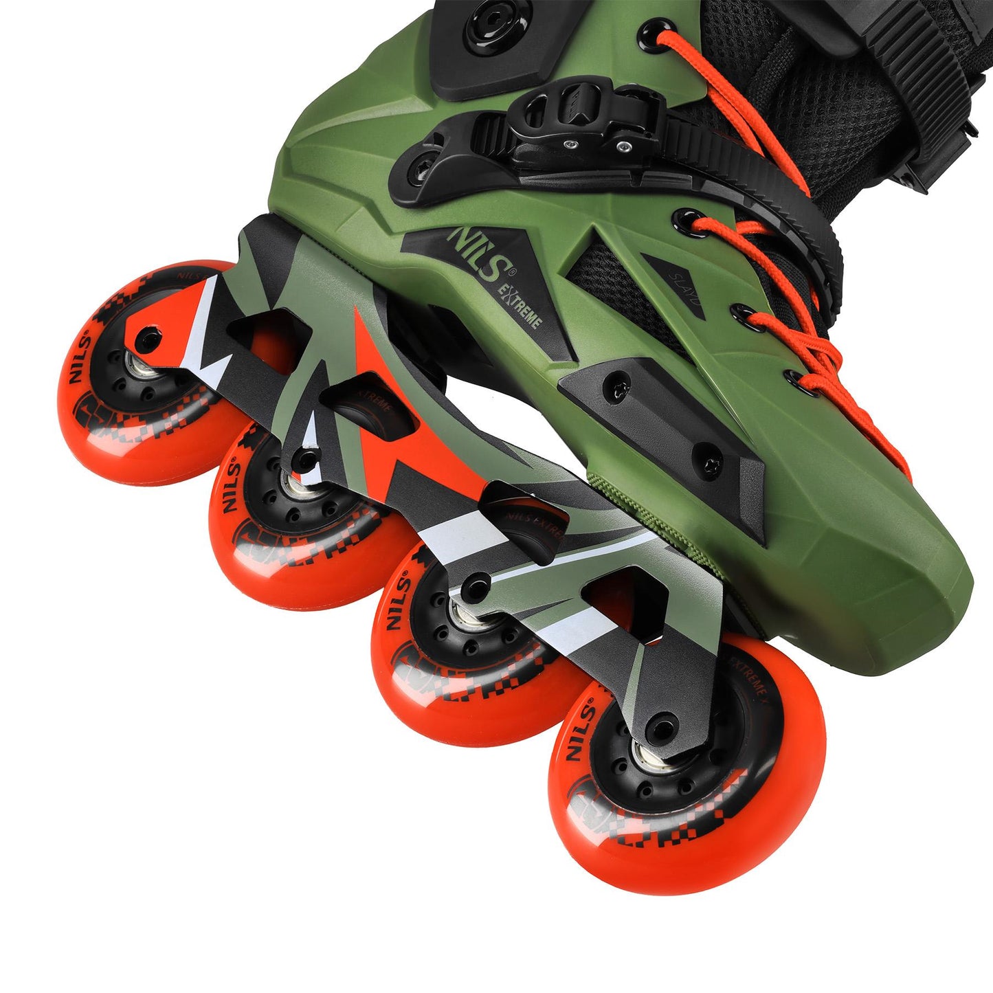 Slalom Inline Skates, Size 45, 80mm Wheels, ABEC-9