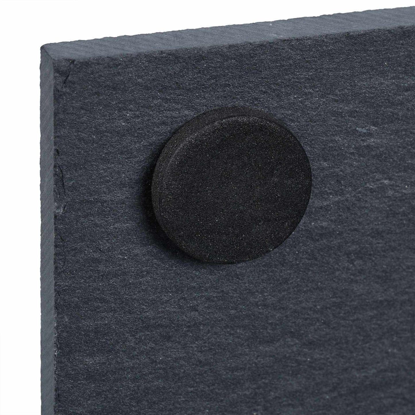 Slate plate rectangular set of 6