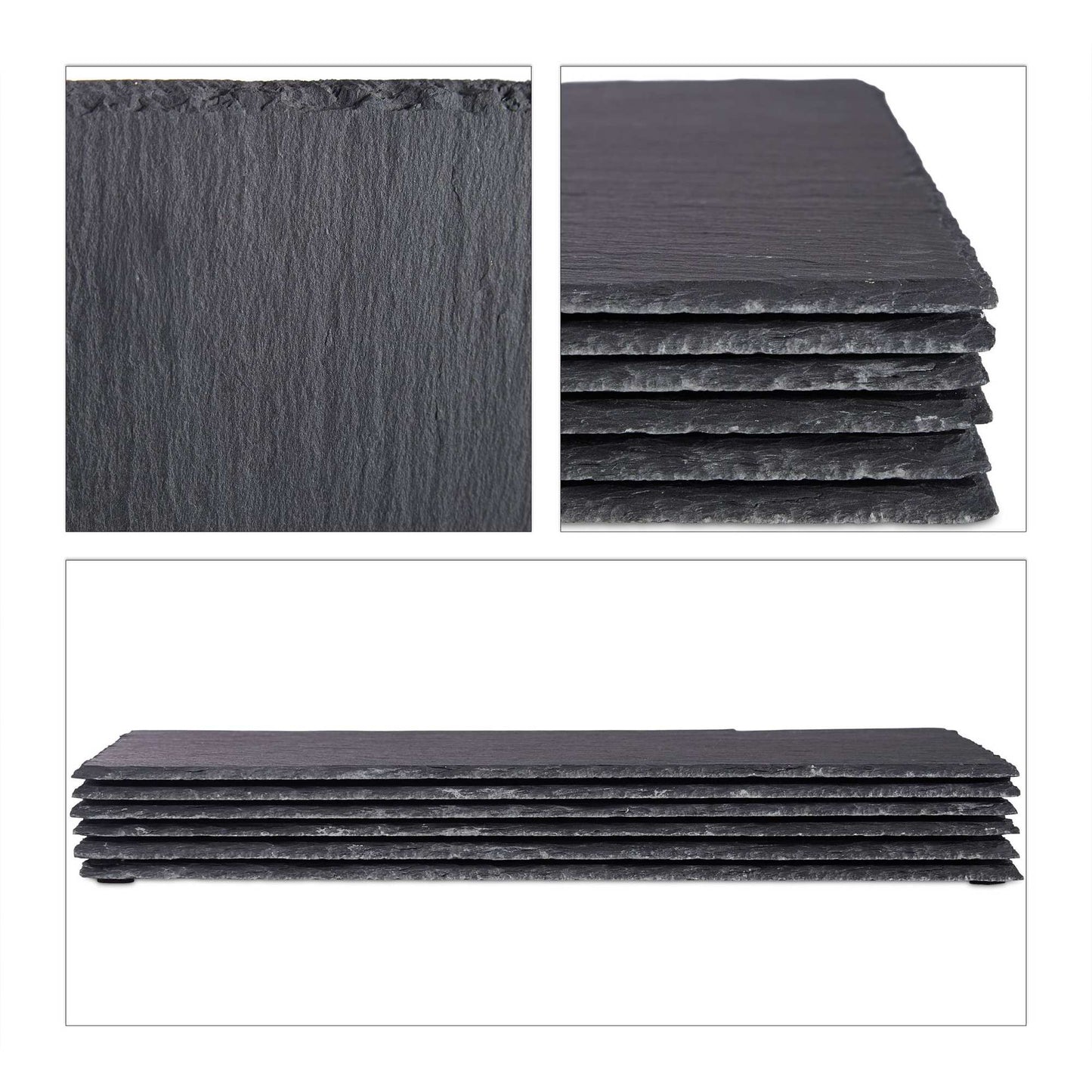 Slate tiles 30 x 40 cm in sets of 6