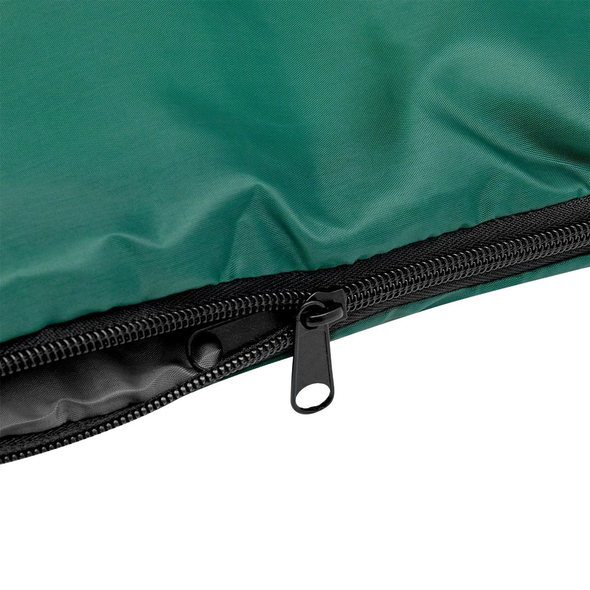 Sleeping Bag, Green-Gray, Size L, Lightweight