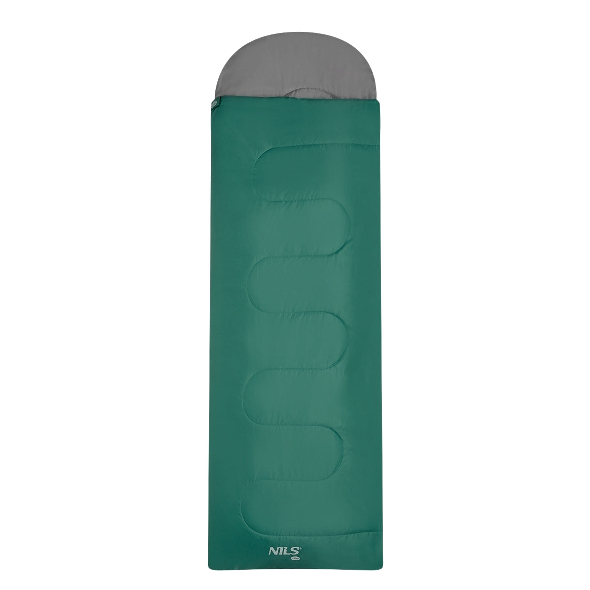 Sleeping Bag, Medium, Green-Gray, Lightweight