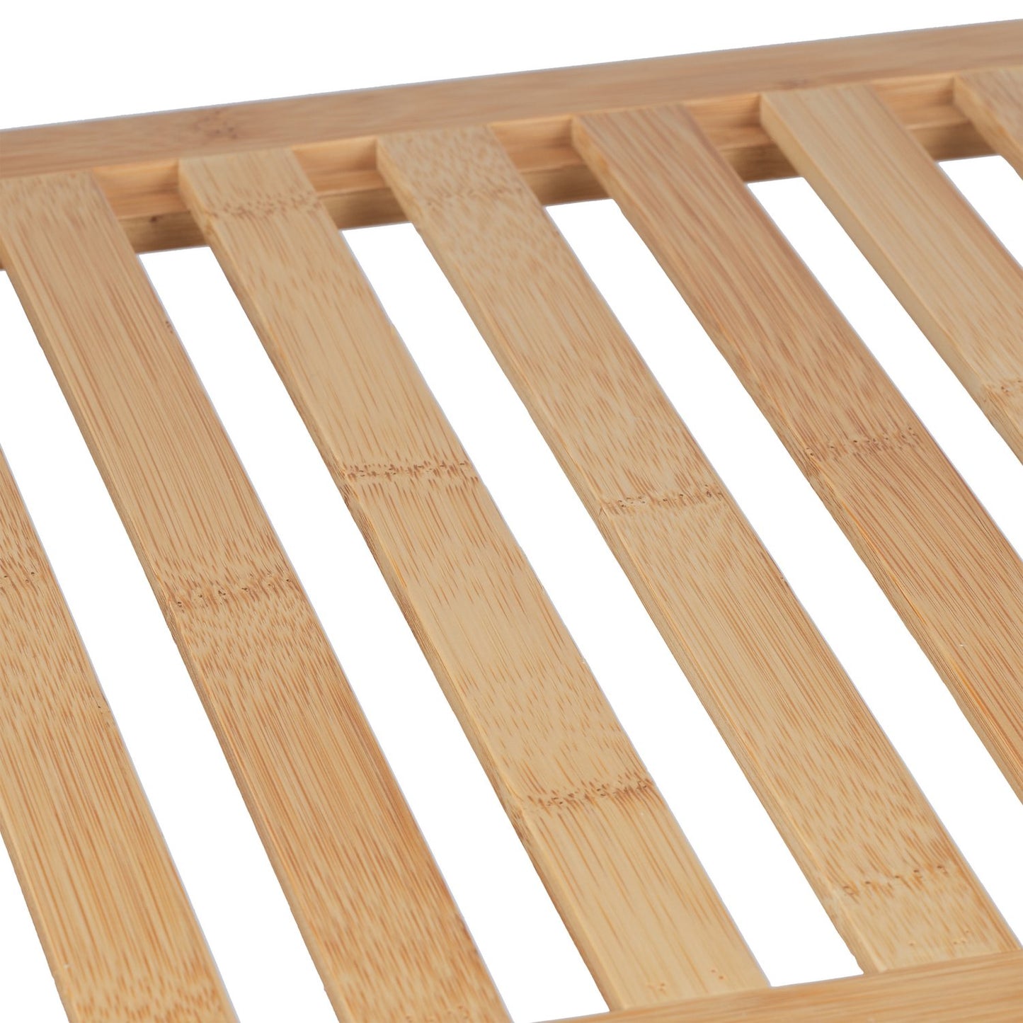 Slim bathroom cabinet made of bamboo