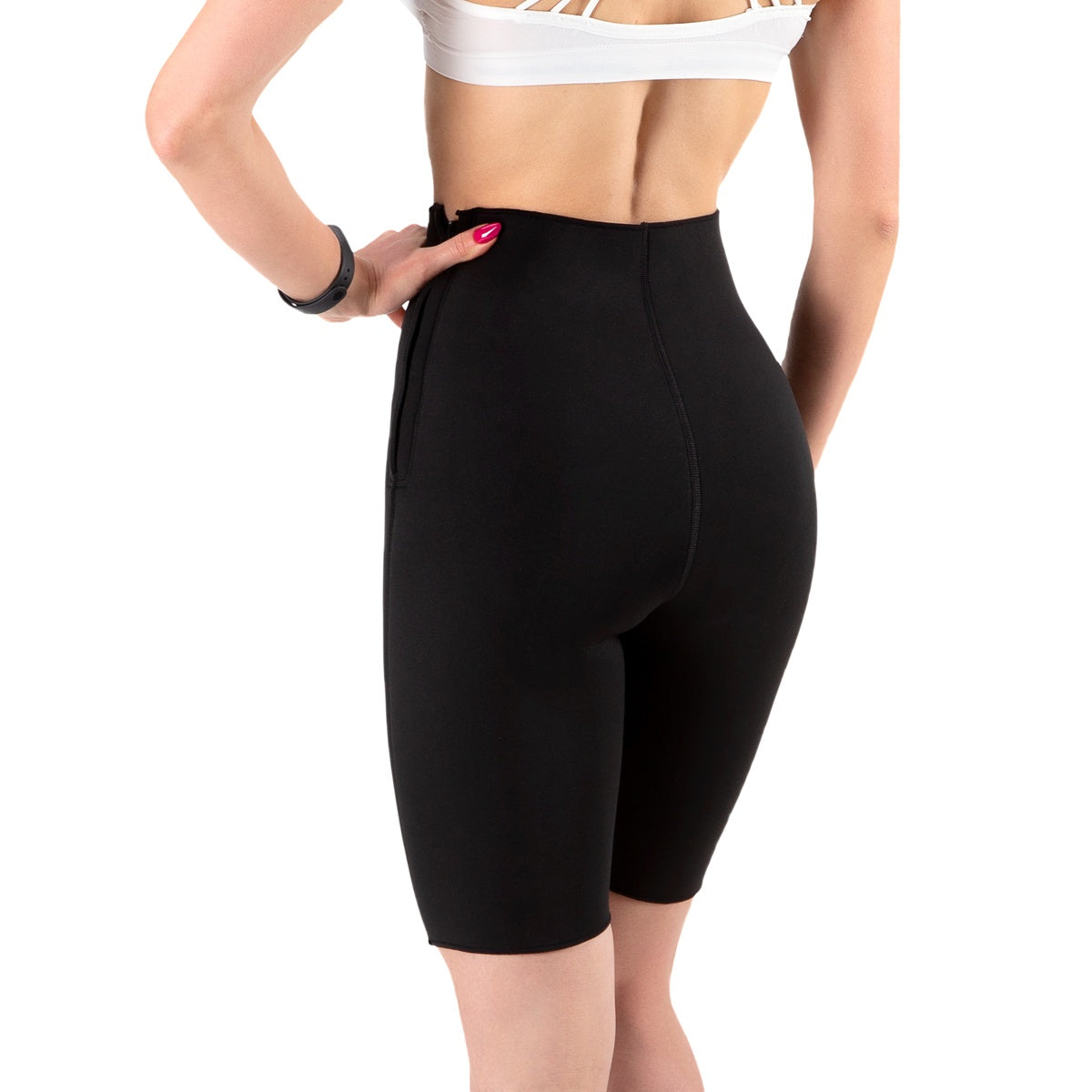 Slimming Shorts, Size S, Black, High-Waist Design