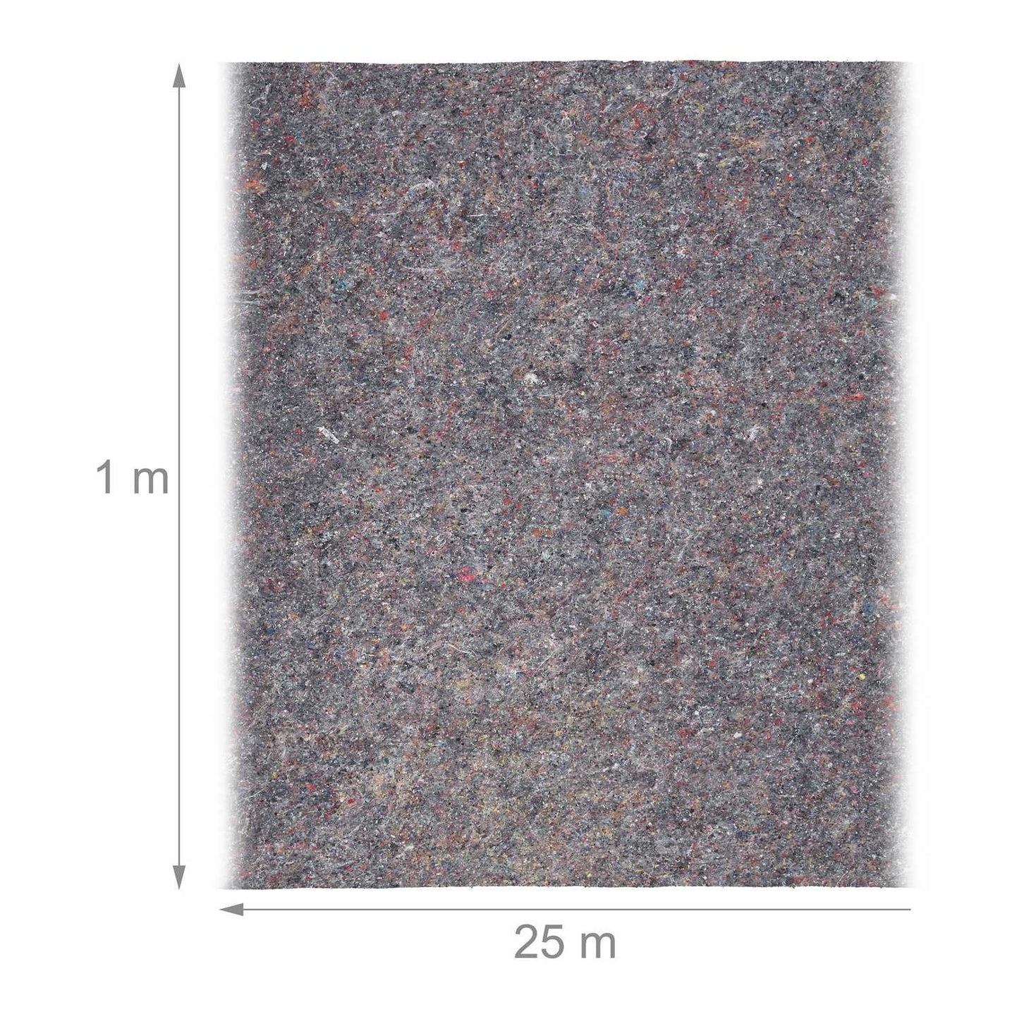 Slip-Resistant Floor Protection Fleece, 1x25m, 220g/m²