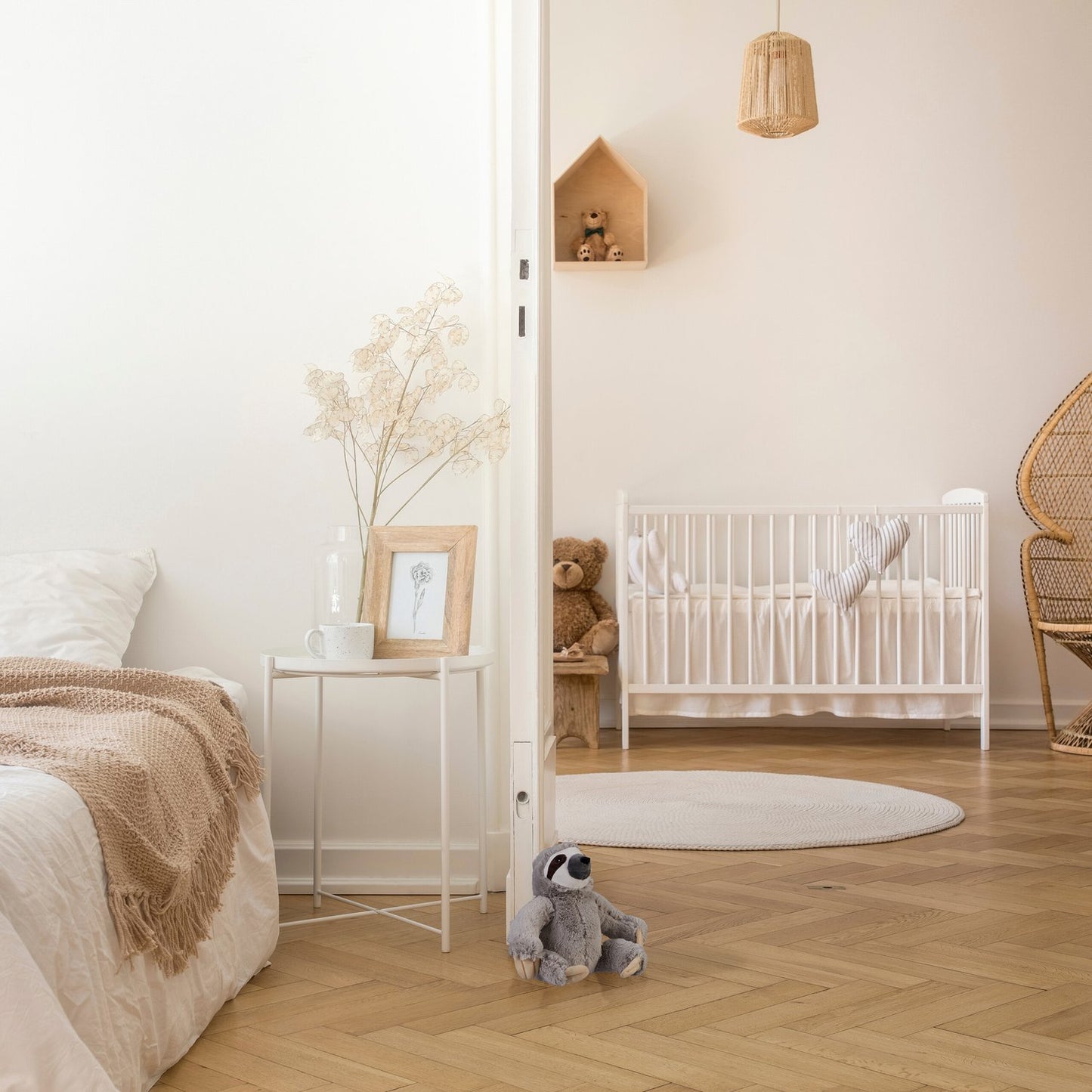 Sloth Door Stopper – Cute, Fluffy, Functional