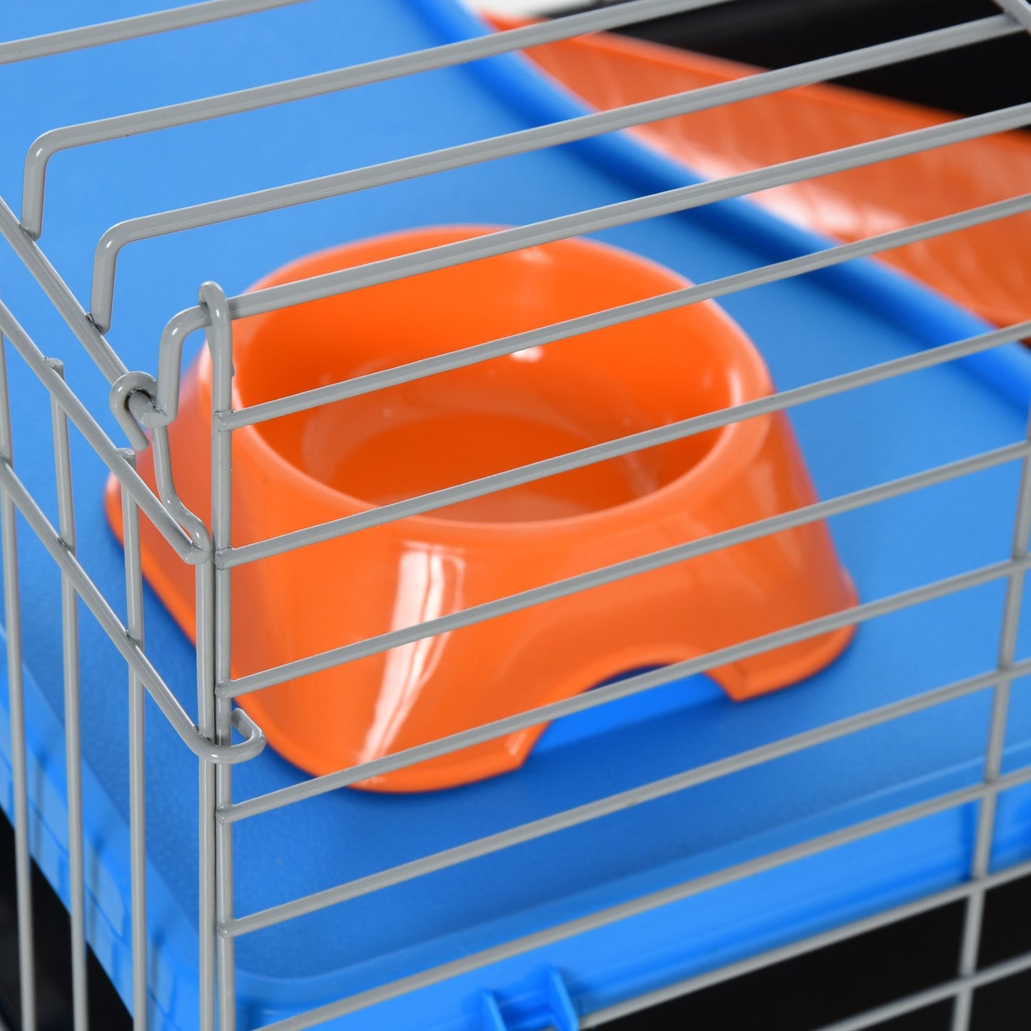 Rollable small animal cage, complete starter set, 89x44x43 Cm