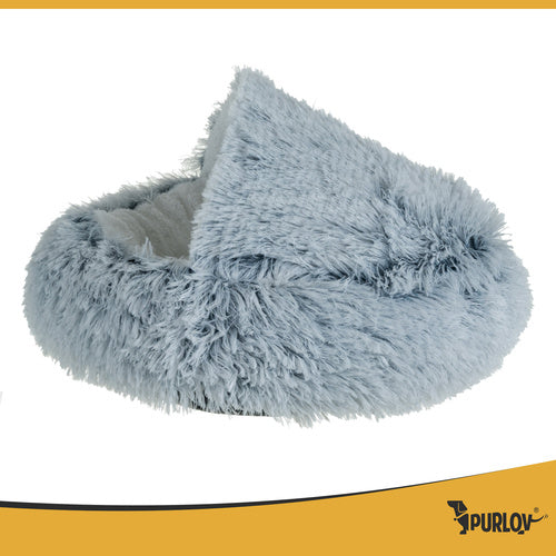 Small Pet Bed with Roof, Non-Slip, 44x38 cm
