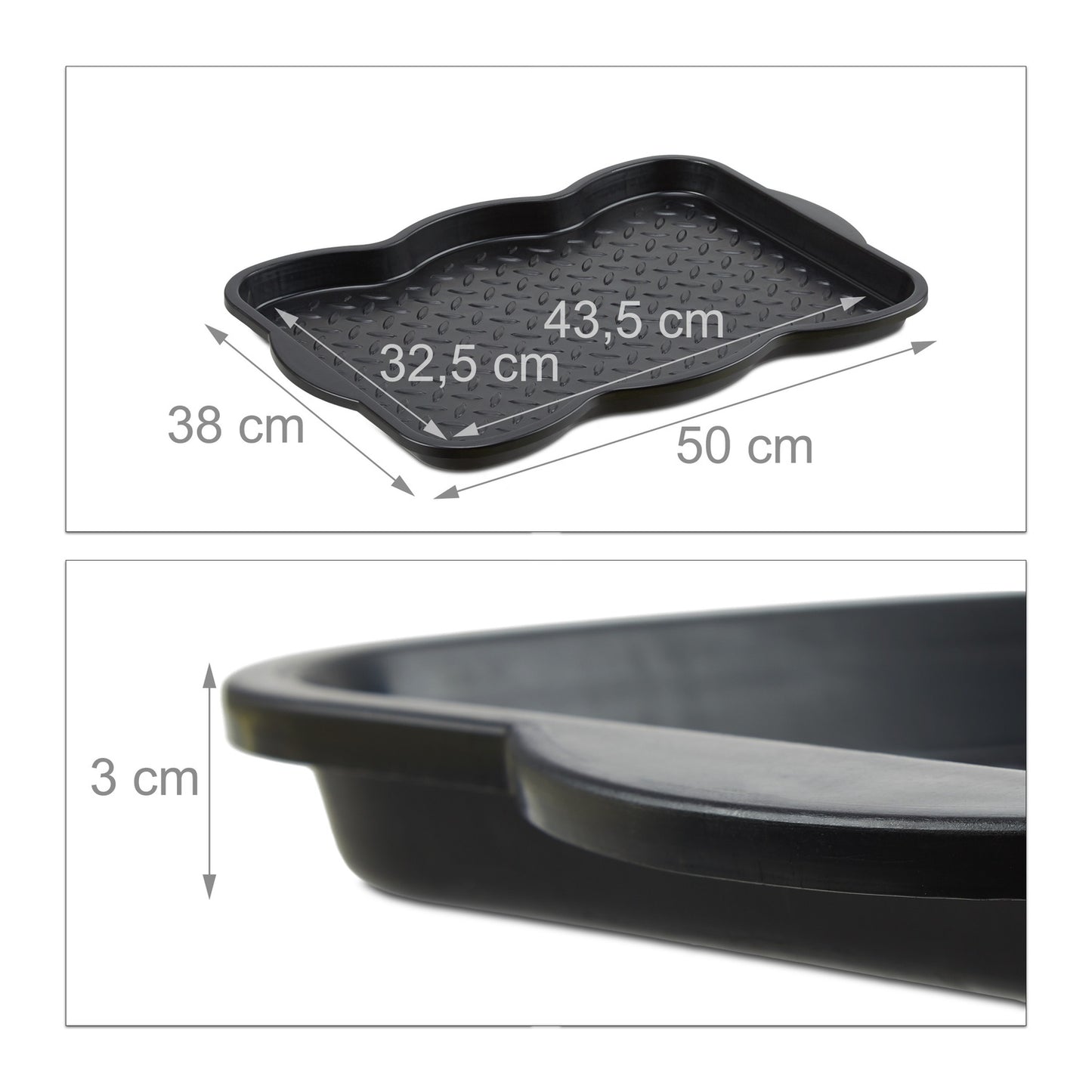 Small Shoe Drip Tray for 2 Pairs