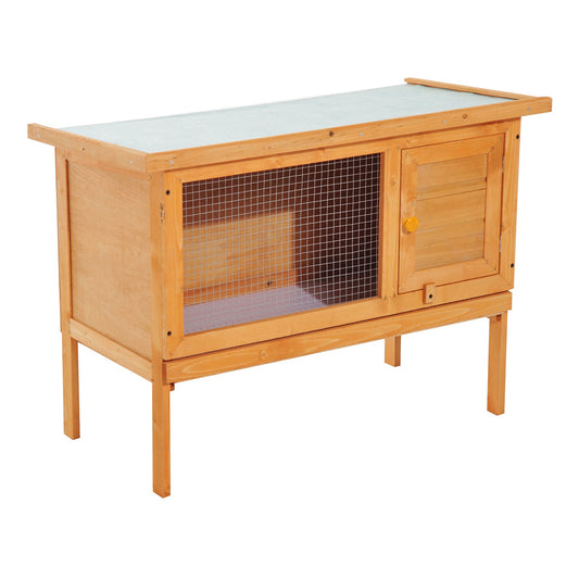 Weatherproof Small animal cage, Wood & Metal, 90x45x65 cm