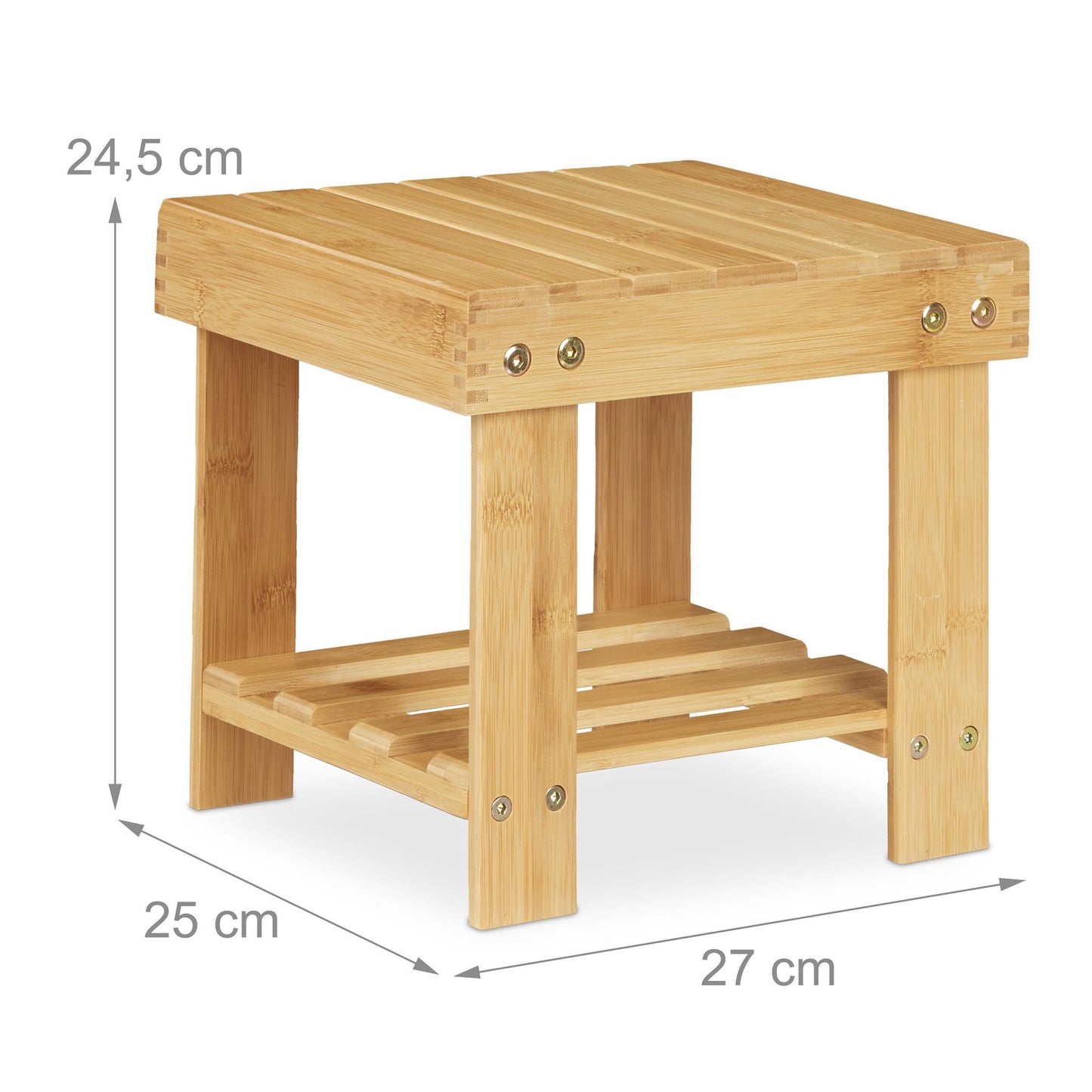 Small bamboo stool