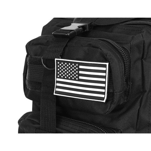 Small black tourist backpack 23089