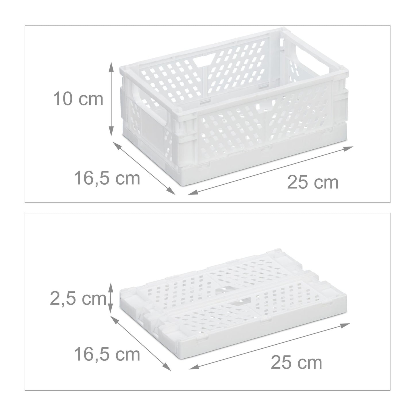 Small collapsible box set of 2