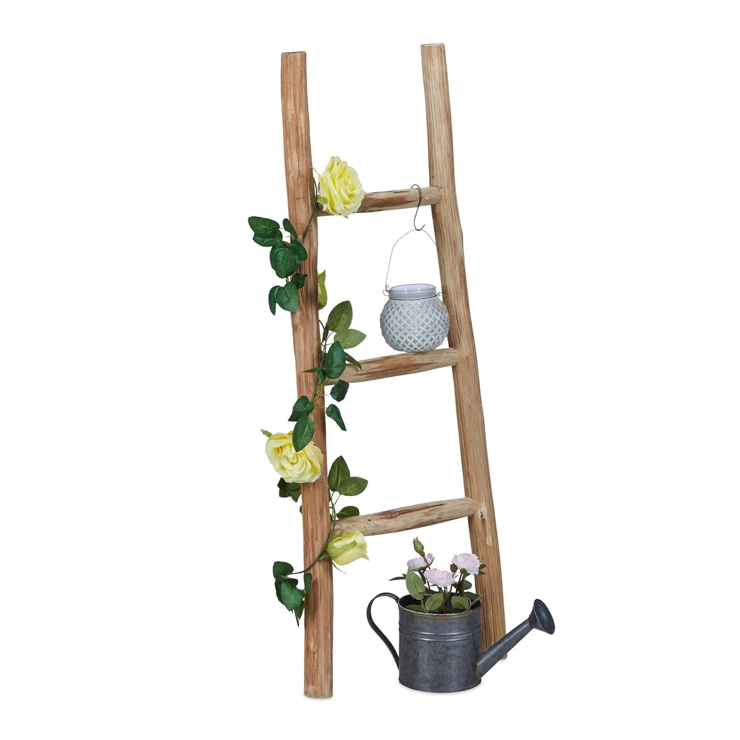 Small decorative ladder in chestnut wood