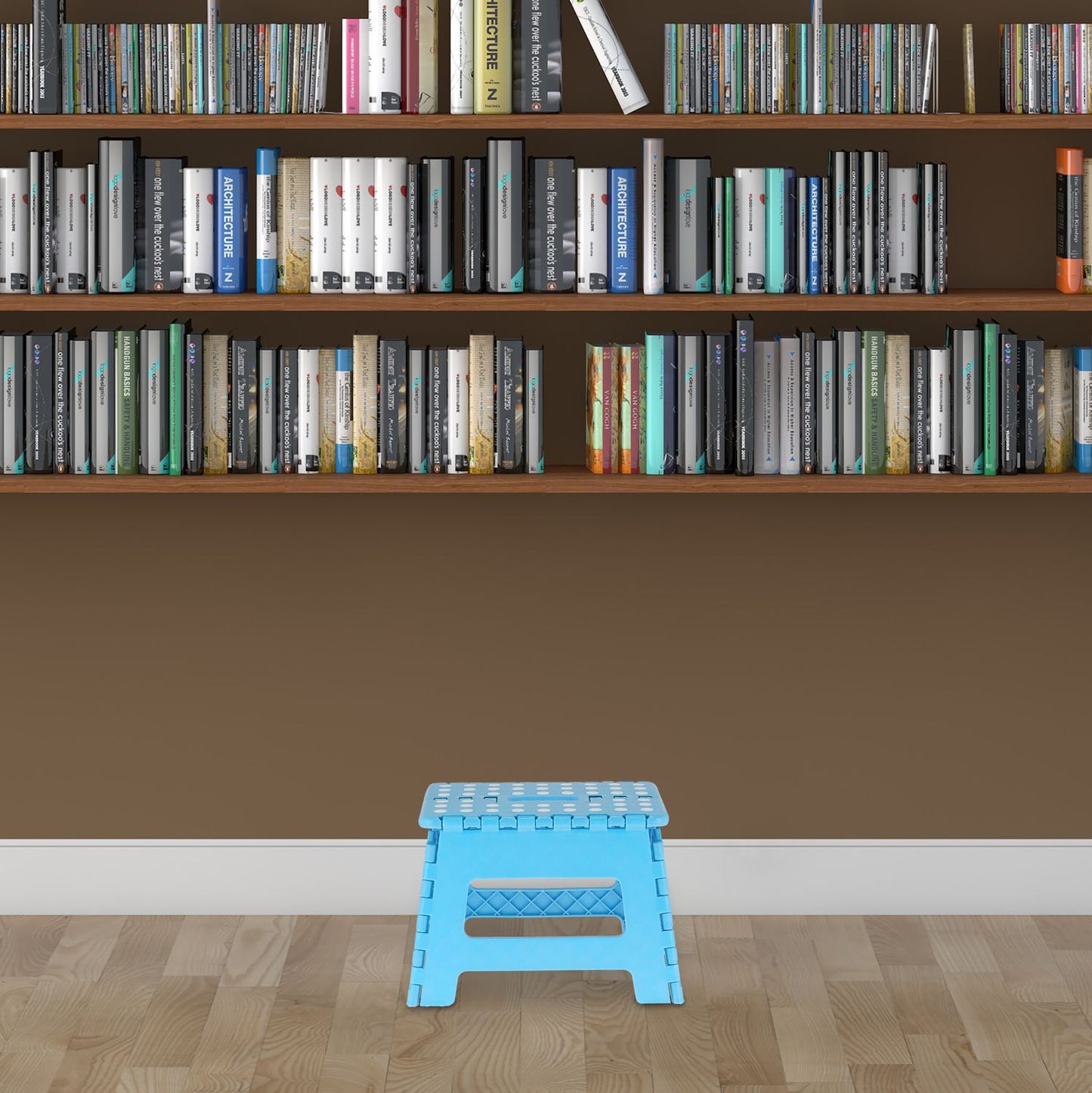 Small folding stool blue