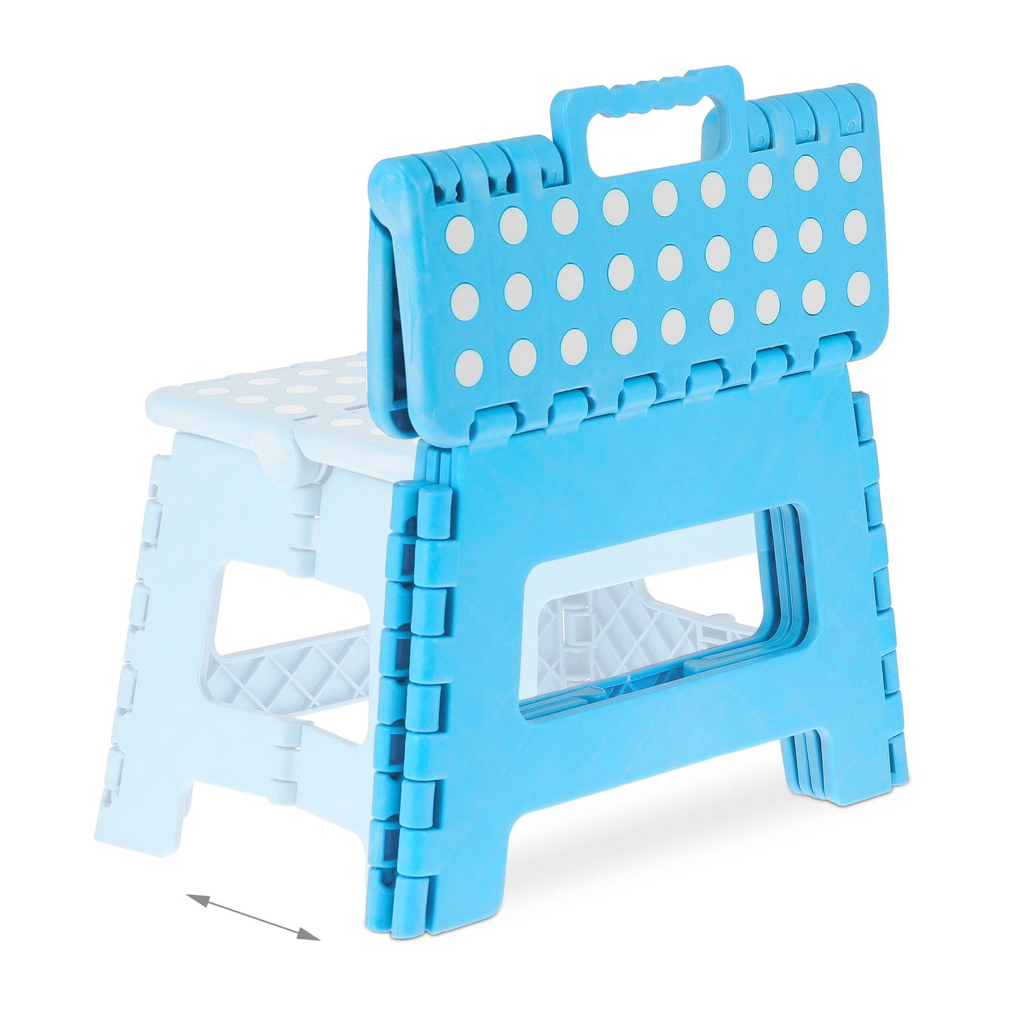 Small folding stool blue