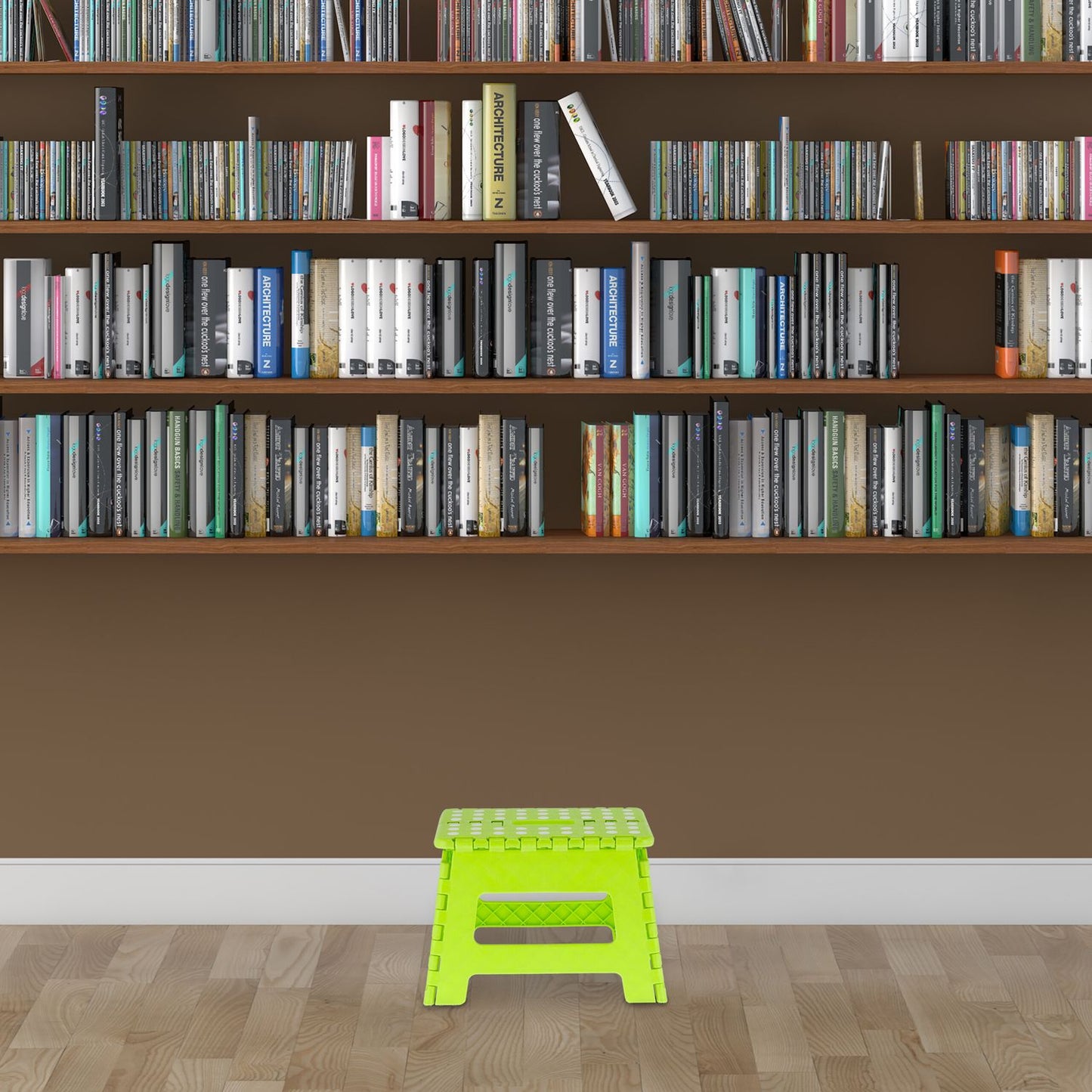 Small folding stool green