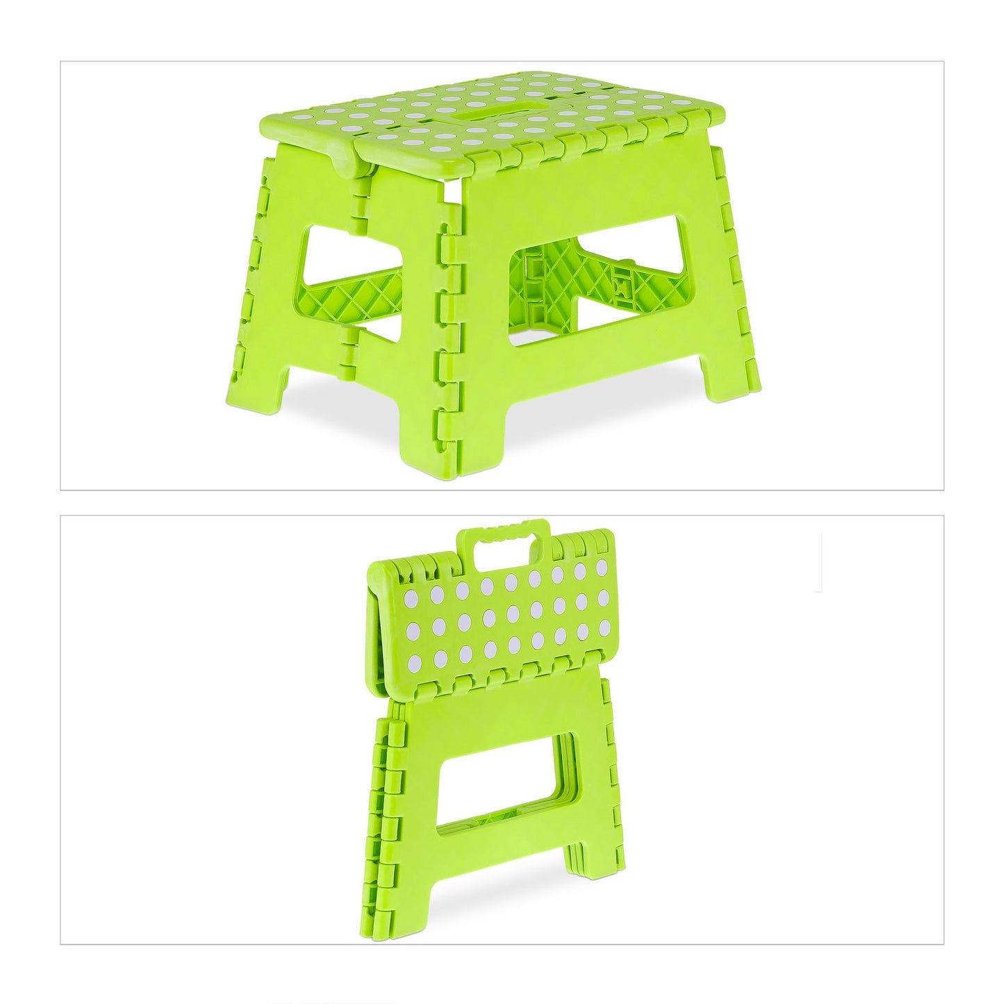 Small folding stool green