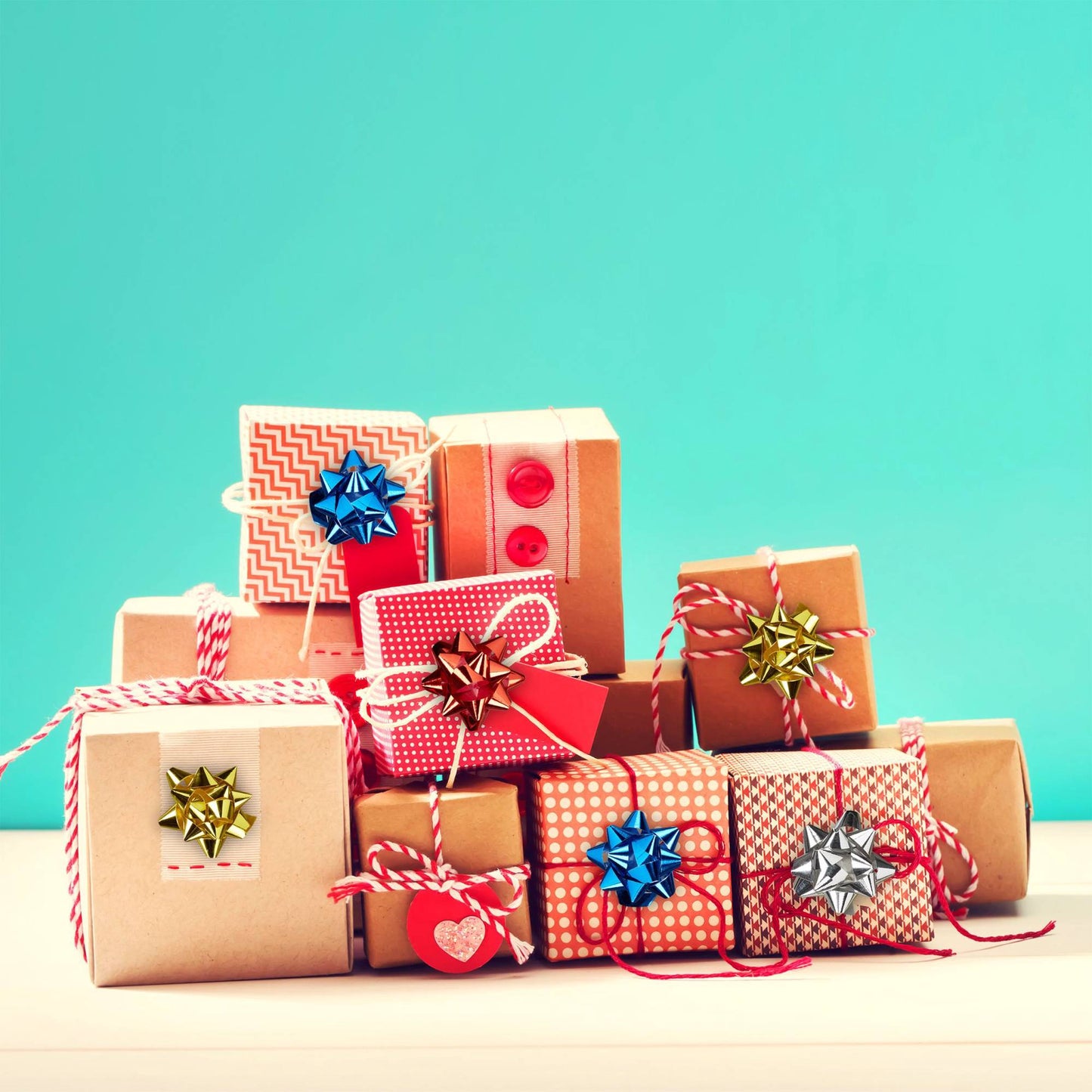Small gift bows - 100 pcs