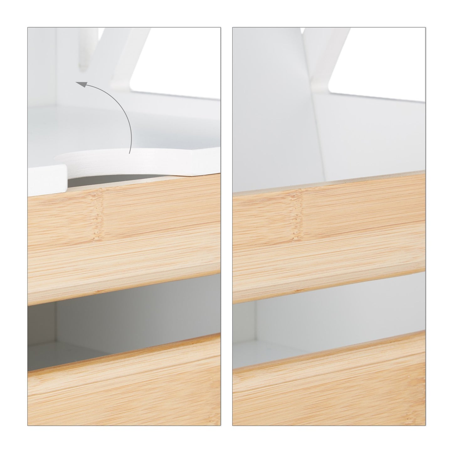 Small side cabinet with 5 shelves