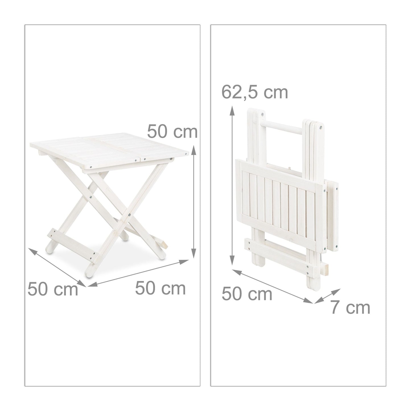 Small wooden table