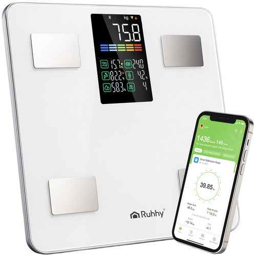 Smart Bathroom Scale, Body Composition Analysis, 226kg Capacity