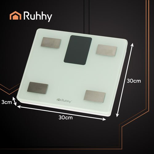 Smart Bathroom Scale, Body Composition Analysis, 226kg Capacity