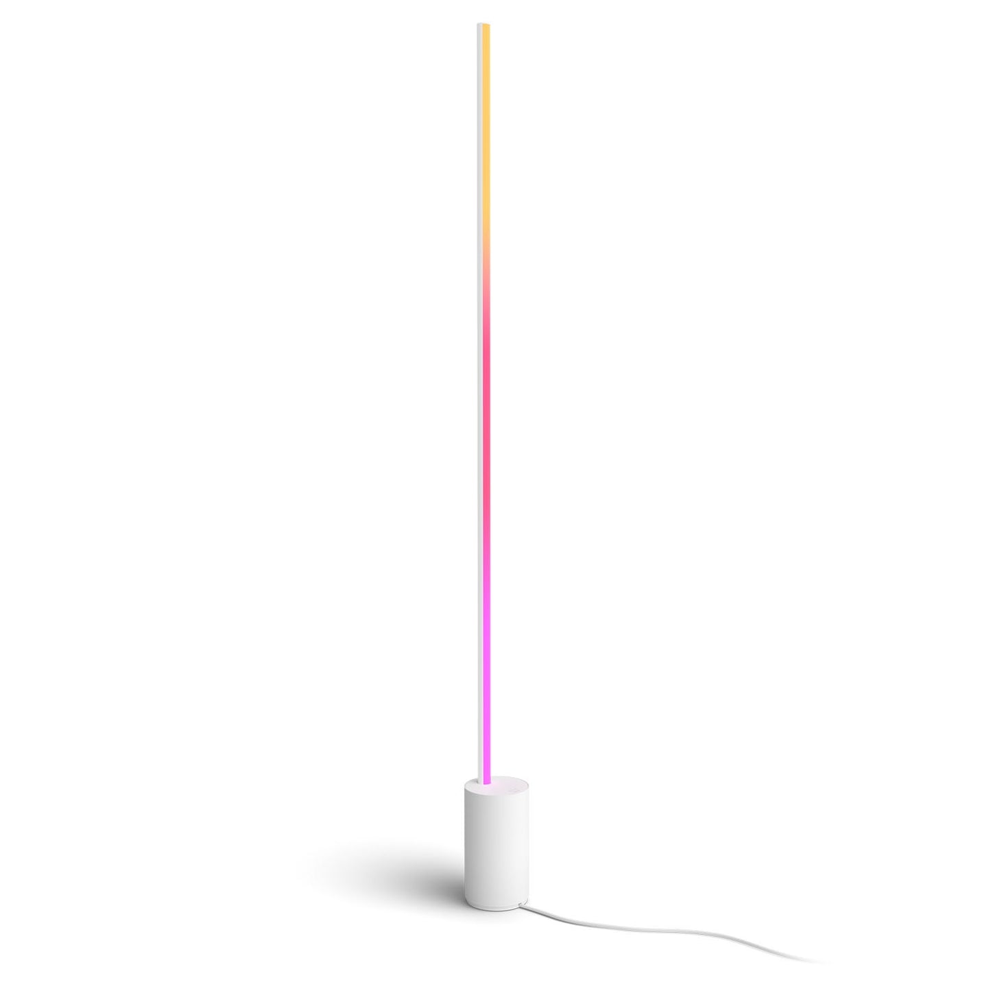 Smart LED Floor Lamp, White & Color Ambiance, Bluetooth Control