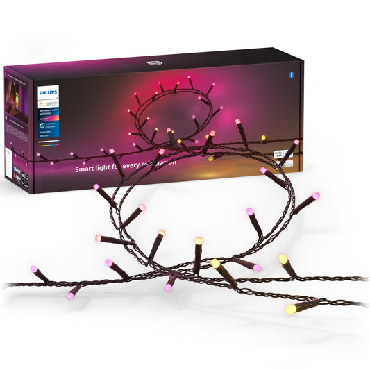 Smart LED String Lights, Indoor/Outdoor, 500 LEDs, 40m