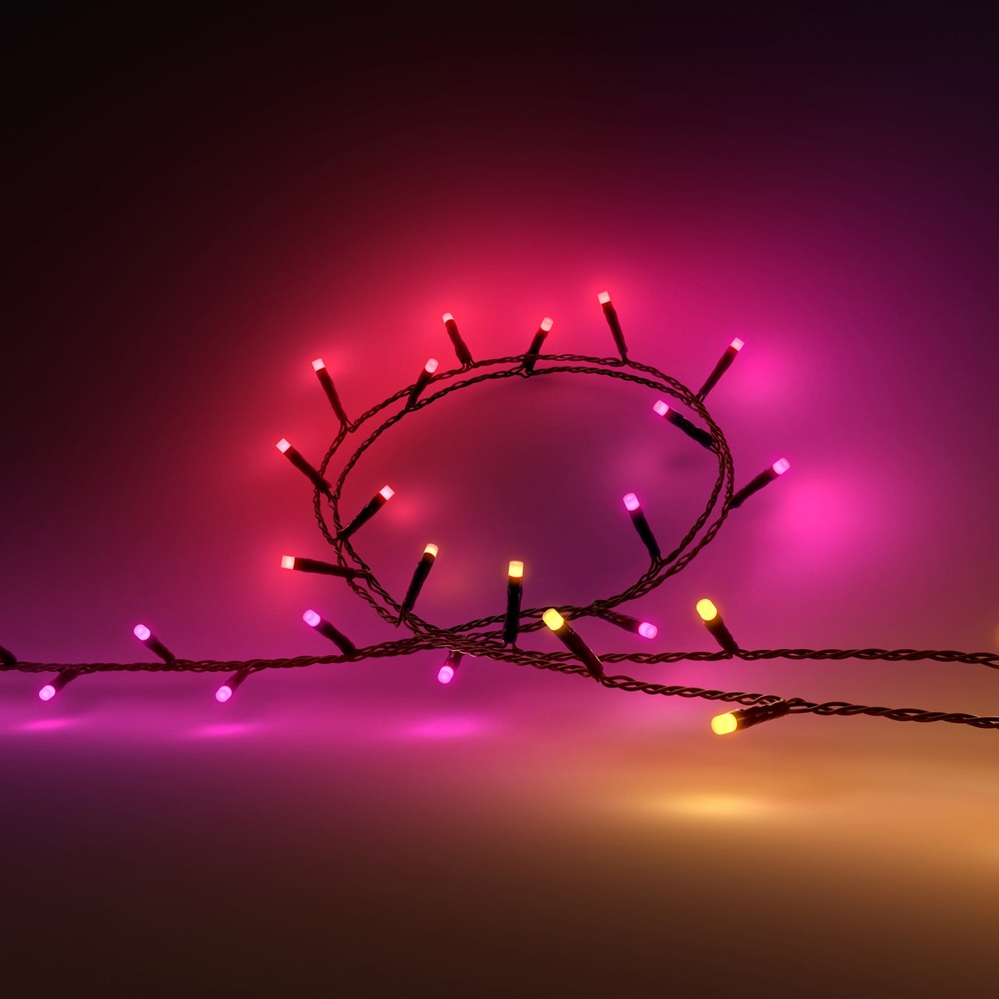 Smart LED String Lights, Indoor/Outdoor, 500 LEDs, 40m