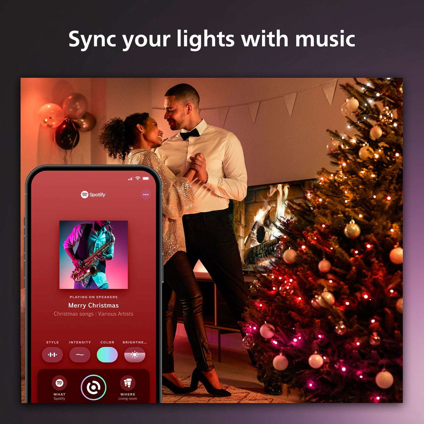 Smart LED String Lights, Indoor/Outdoor, 500 LEDs, 40m