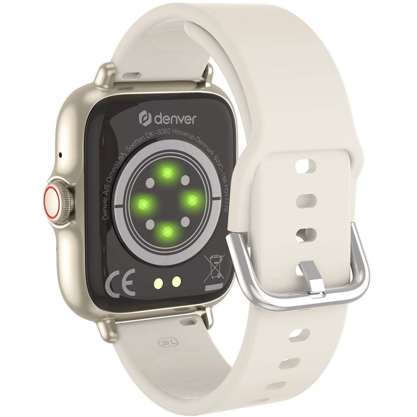 SmartWatch 1.44" display Heart sensor Beige