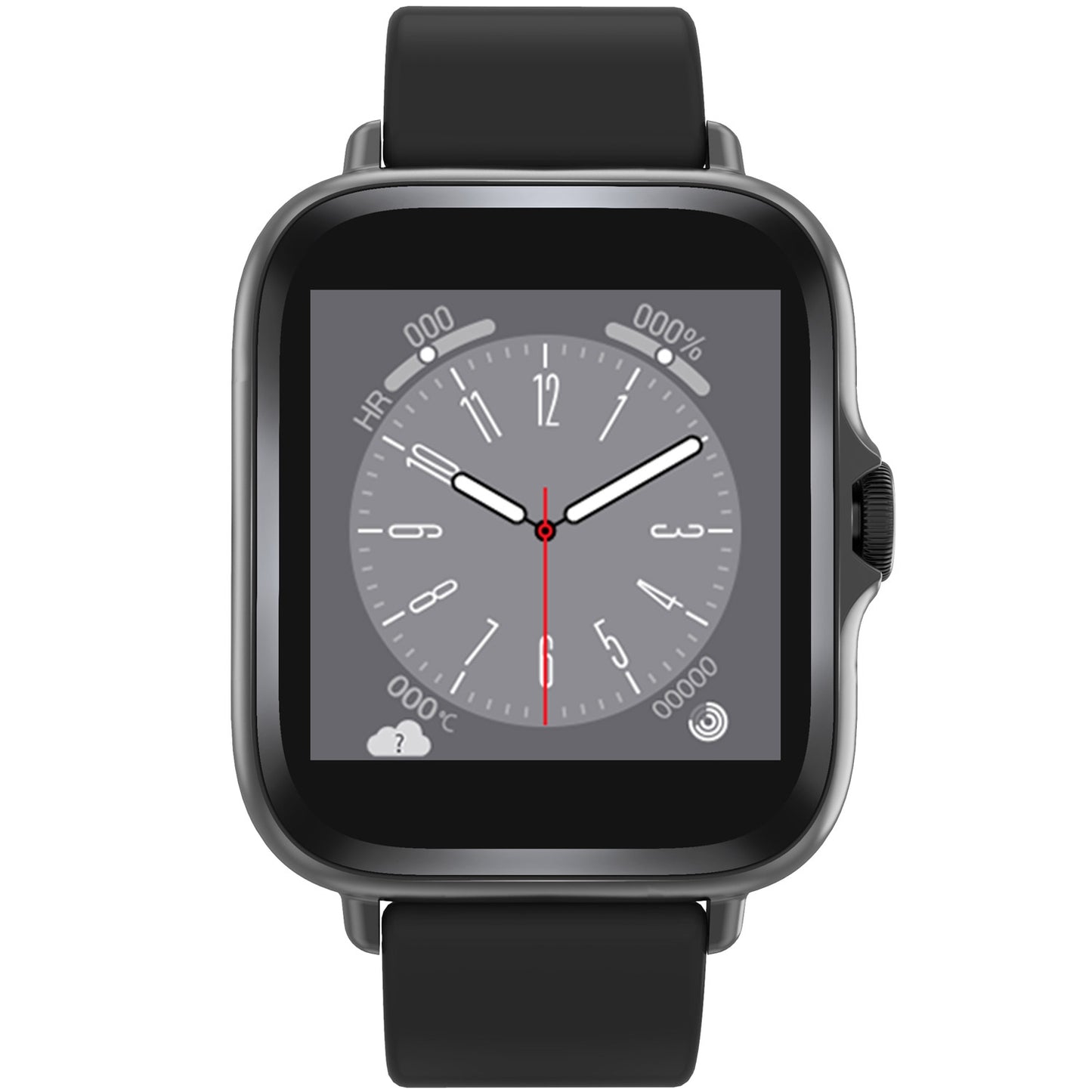 SmartWatch 1.44" display Heart sensor Black