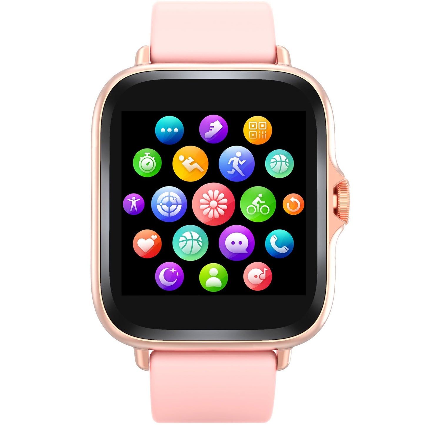 SmartWatch 1.44" display Heart sensor Pink