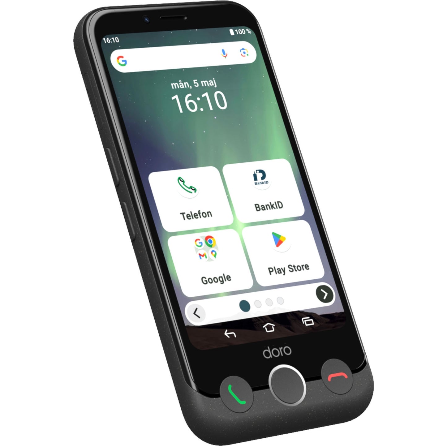 Smartphone 4G Aurora A11 Graphite-grey