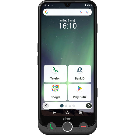 Smartphone 4G, Large Display, Dual Cameras, Easy Interface